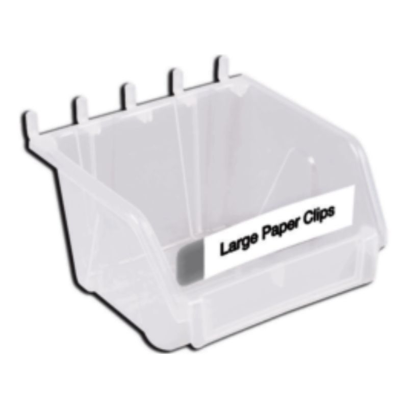 Clear Hobibox with label